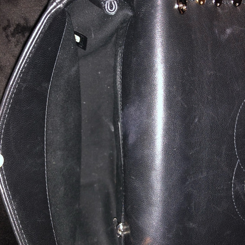Chanel gold and silver stud crossbody bag - Picture 12 of 15